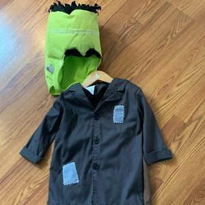 Pottery Barn Kids Halloween GLOW IN THE DARK Monster Costume! New With Out Tags!